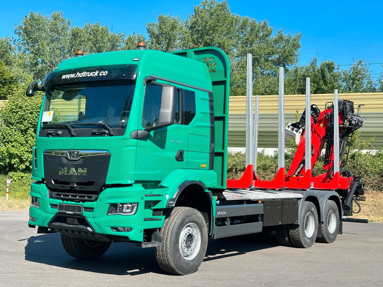 MAN TGS 33.510 6X4 BB Euro6e EPSILON 150Z - Φορτηγό ξυλείας, Φορτηγό με γερανό: φωτογραφία 1 MAN TGS 33.510 6X4 BB Euro6e EPSILON 150Z - Φορτηγό ξυλείας, Φορτηγό με γερανό: φωτογραφία 1
