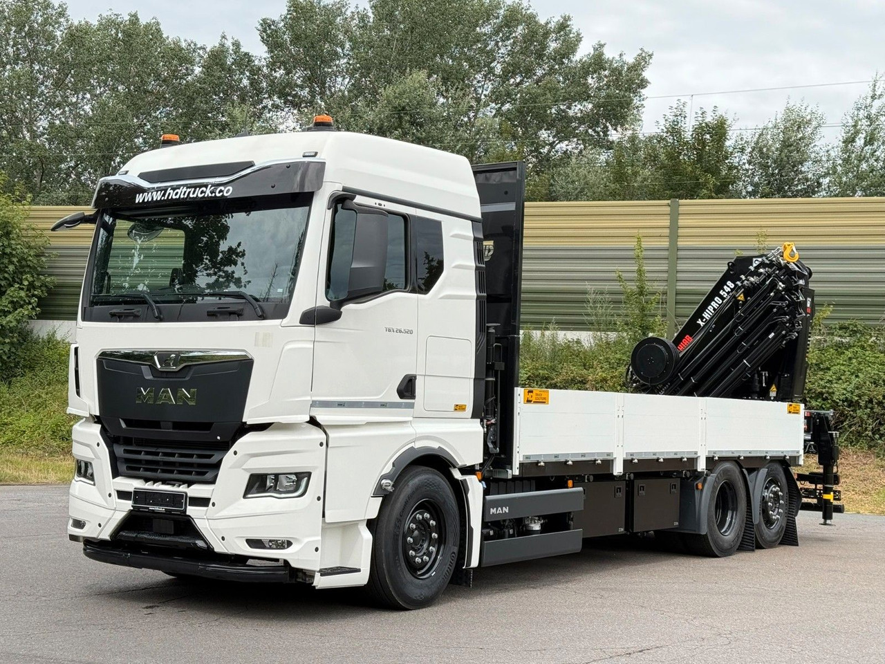 MAN TGX 26.520 TG3 Retarder / 6X2 Hiab 548 E 8 - Φορτηγό με γερανό: φωτογραφία 1 MAN TGX 26.520 TG3 Retarder / 6X2 Hiab 548 E 8 - Φορτηγό με γερανό: φωτογραφία 1