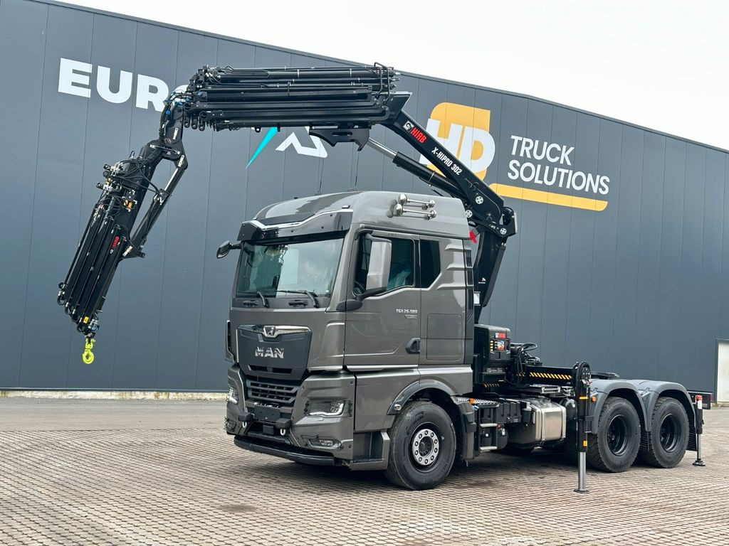 MAN TGX 26.580 6x4 Kran Hiab 302-6 + Jib-4 - Τράκτορας: φωτογραφία 1 MAN TGX 26.580 6x4 Kran Hiab 302-6 + Jib-4 - Τράκτορας: φωτογραφία 1