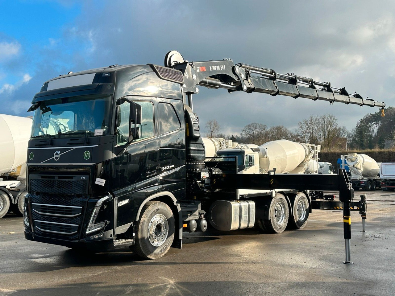 Volvo FH 540 6x4 Euro6e HIAB X-HIPRO 548 E 8 - Φορτηγό με γερανό: φωτογραφία 1 Volvo FH 540 6x4 Euro6e HIAB X-HIPRO 548 E 8 - Φορτηγό με γερανό: φωτογραφία 1