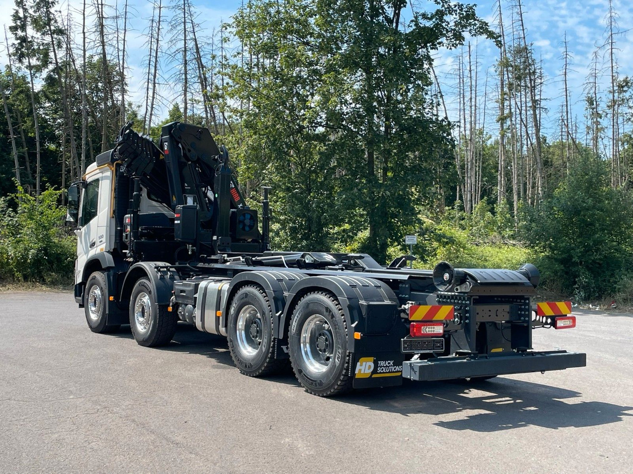 Volvo FMX 500 8x4 Abrollkipper + Kran Hiab 228-6 - Φορτηγό φόρτωσης γάντζου, Φορτηγό με γερανό: φωτογραφία 5 Volvo FMX 500 8x4 Abrollkipper + Kran Hiab 228-6 - Φορτηγό φόρτωσης γάντζου, Φορτηγό με γερανό: φωτογραφία 5