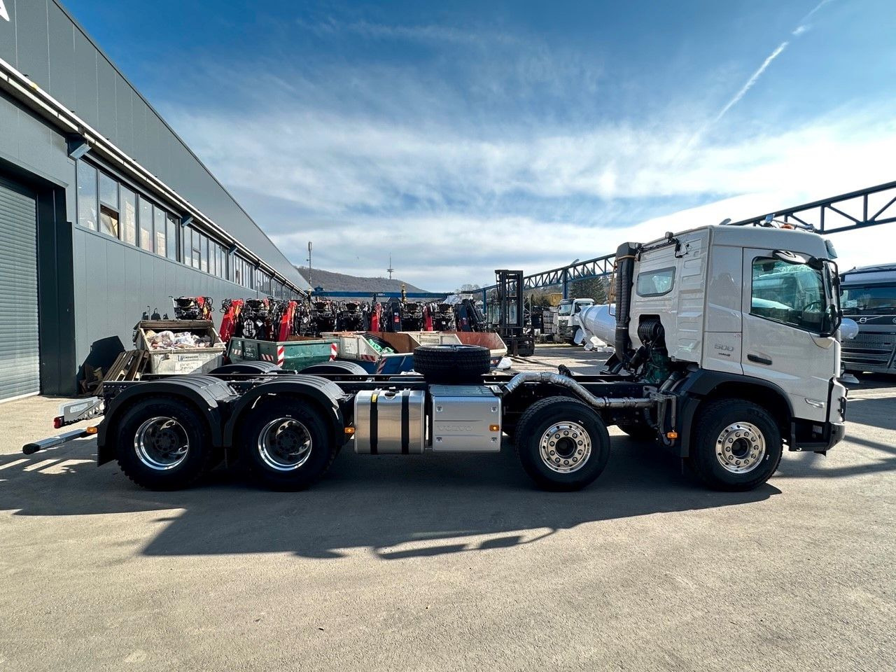 Volvo FMX 500 8x4 - Φορτηγό σασί: φωτογραφία 5 Volvo FMX 500 8x4 - Φορτηγό σασί: φωτογραφία 5