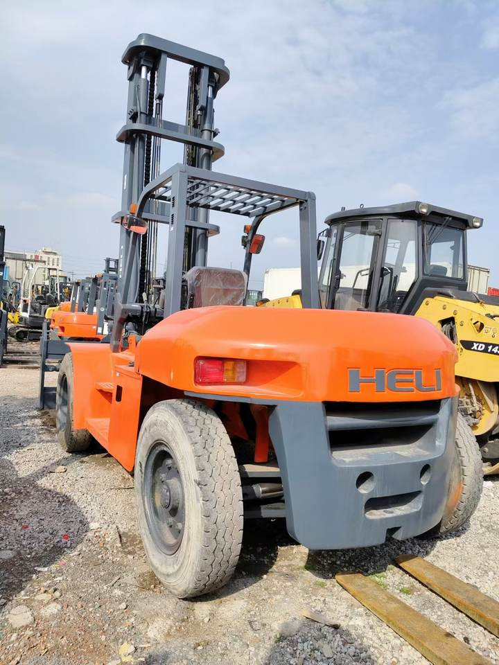6-Meter Lift Height Mast Forklift Used Heli 10-Ton Forklift Truck Cpcd100 - Περονοφόρο όχημα: φωτογραφία 3 6-Meter Lift Height Mast Forklift Used Heli 10-Ton Forklift Truck Cpcd100 - Περονοφόρο όχημα: φωτογραφία 3