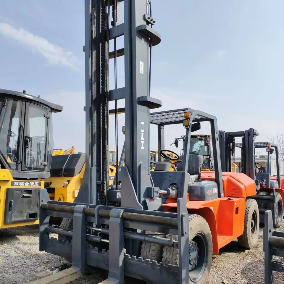 6-Meter Lift Height Mast Forklift Used Heli 10-Ton Forklift Truck Cpcd100 - Περονοφόρο όχημα: φωτογραφία 1 6-Meter Lift Height Mast Forklift Used Heli 10-Ton Forklift Truck Cpcd100 - Περονοφόρο όχημα: φωτογραφία 1
