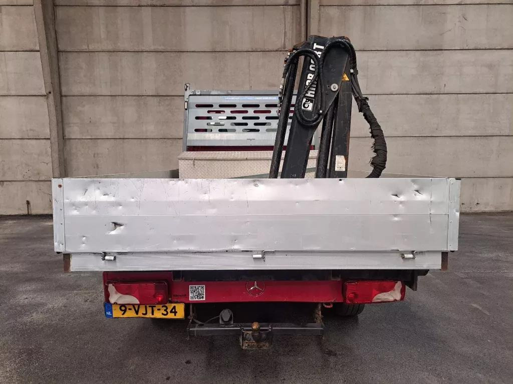 Mercedes-Benz Sprinter 313 2.2 CDI AUT Open laadbak met Hiab 008T kraan 9-VJT-34 213.086 km - Μικρό φορτηγό με καρότσα: φωτογραφία 5 Mercedes-Benz Sprinter 313 2.2 CDI AUT Open laadbak met Hiab 008T kraan 9-VJT-34 213.086 km - Μικρό φορτηγό με καρότσα: φωτογραφία 5