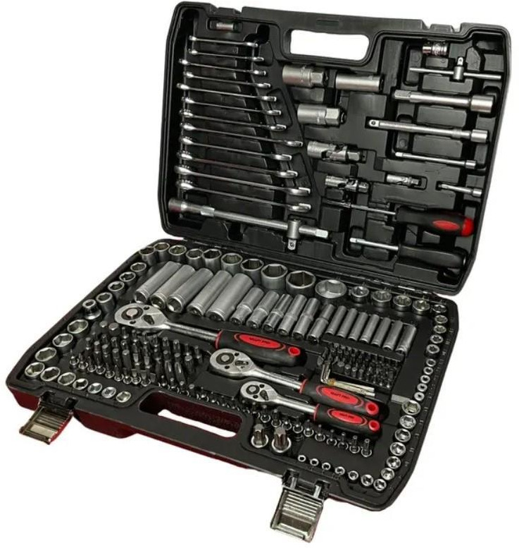 Metallo 216PCS Doppenset - Εξοπλισμός γκαράζ: φωτογραφία 1 Metallo 216PCS Doppenset - Εξοπλισμός γκαράζ: φωτογραφία 1
