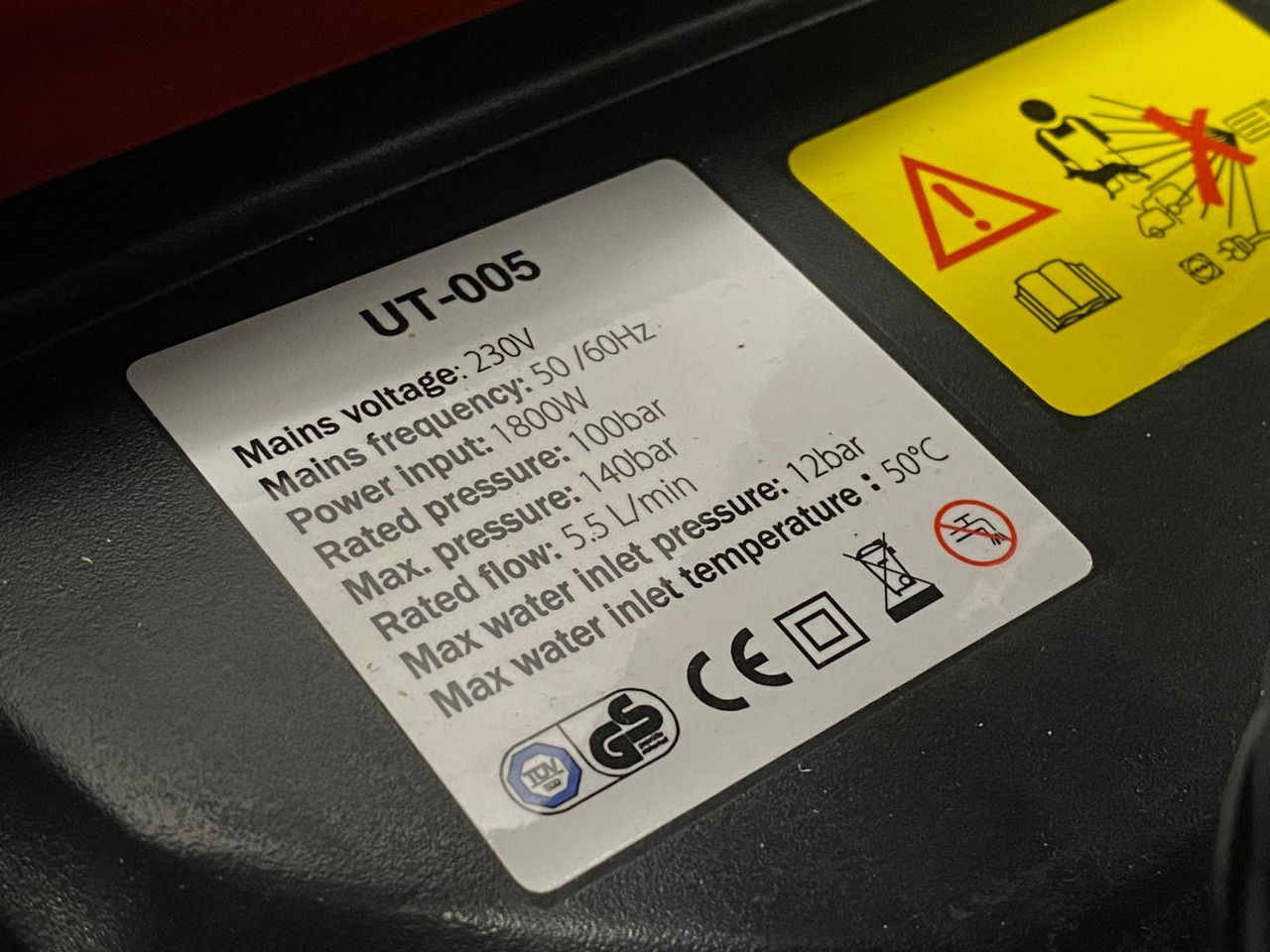 UltraToolz 1800W Hogedrukreiniger - Μηχάνημα καθαρισμού: φωτογραφία 4 UltraToolz 1800W Hogedrukreiniger - Μηχάνημα καθαρισμού: φωτογραφία 4