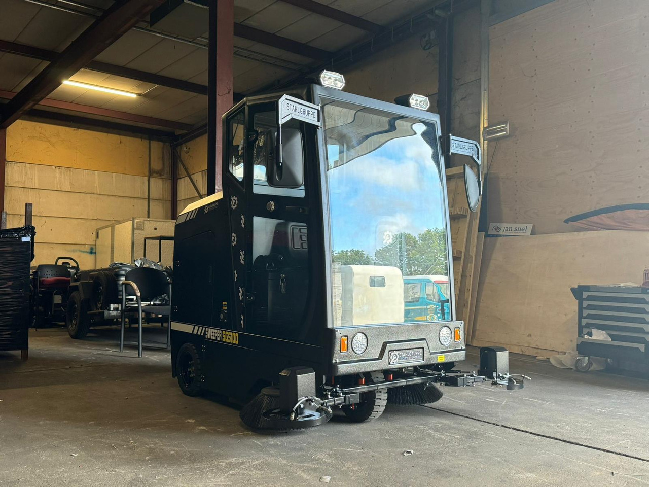 Νέα Βιομηχανικό σάρωθρο Veegmachine Stahlgruppe SGS100: φωτογραφία 1