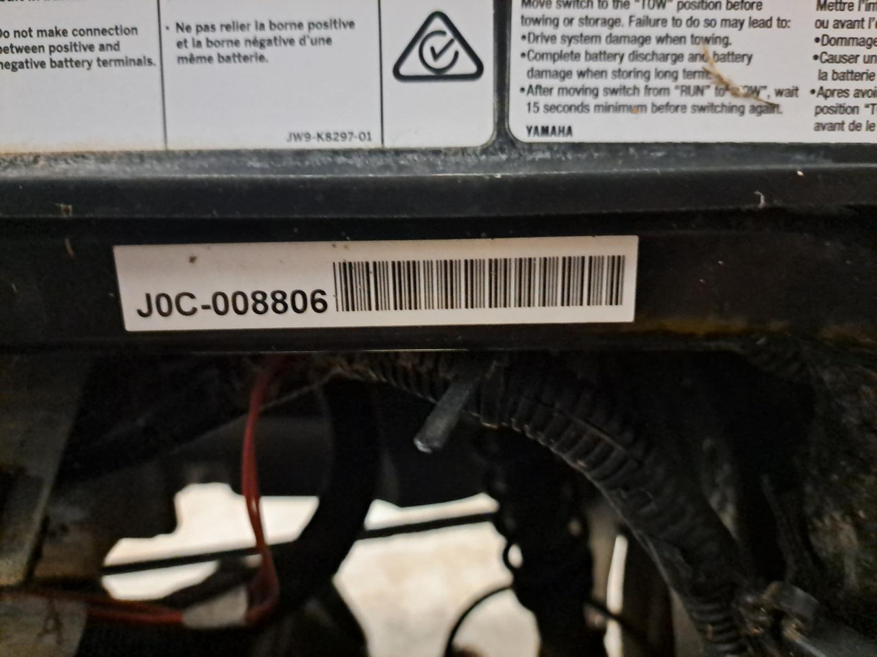 Αμαξίδιo του γκολφ Yamaha Drive 2 J0C-008806: φωτογραφία 8
