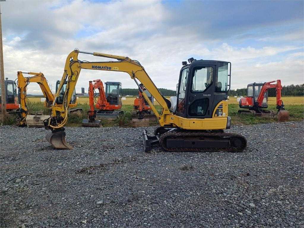Komatsu pc50mr-2 Engcon pyörittäjällä - Μίνι εκσκαφέας: φωτογραφία 2 Komatsu pc50mr-2 Engcon pyörittäjällä - Μίνι εκσκαφέας: φωτογραφία 2