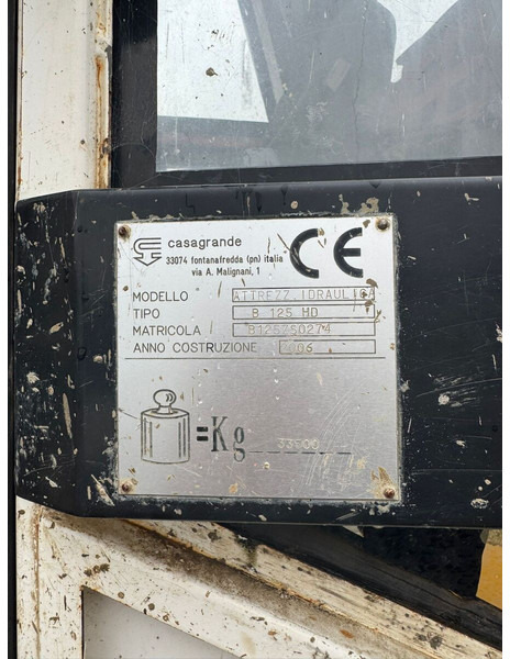 Casagrande B125 - Πασσαλοπήκτης: φωτογραφία 5 Casagrande B125 - Πασσαλοπήκτης: φωτογραφία 5