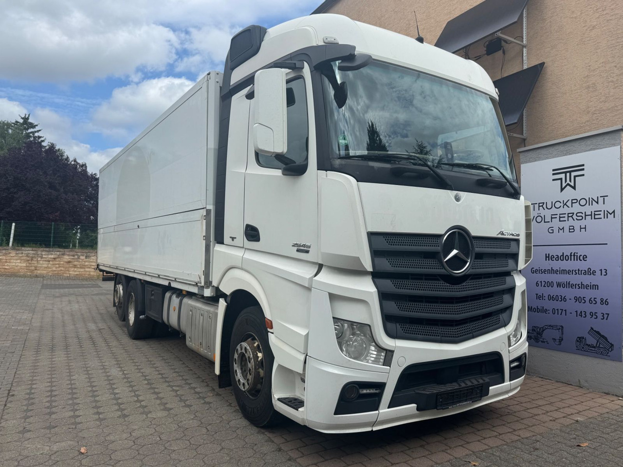 Mercedes-Benz Actros2545/Lift-Lenk/Mitnahmestp/Retarder - Φορτηγό κόφα: φωτογραφία 1 Mercedes-Benz Actros2545/Lift-Lenk/Mitnahmestp/Retarder - Φορτηγό κόφα: φωτογραφία 1