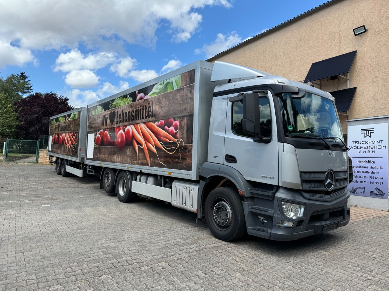 Mercedes-Benz Antos 2540/Durchladbar/Frigoblock/2x LBW/kpl.Zug - Φορτηγό ψυγείο: φωτογραφία 1 Mercedes-Benz Antos 2540/Durchladbar/Frigoblock/2x LBW/kpl.Zug - Φορτηγό ψυγείο: φωτογραφία 1