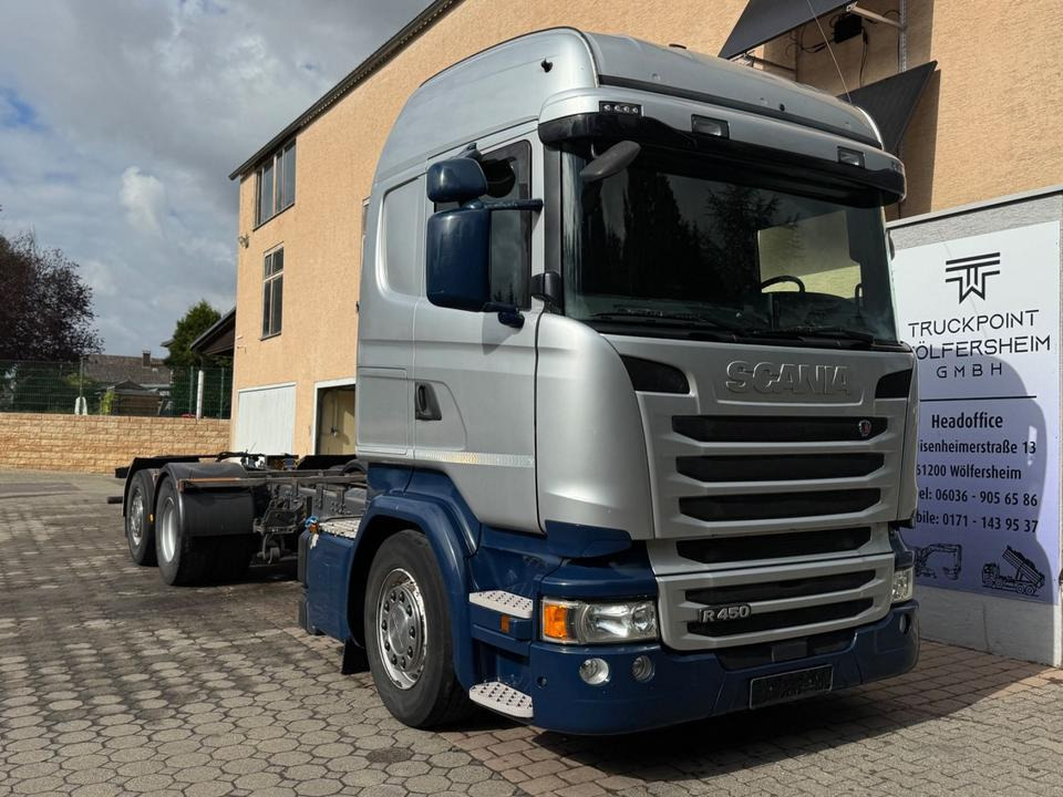 Scania R450/Retarder/Lenk-Lift/Highline - Φορτηγό σασί: φωτογραφία 1 Scania R450/Retarder/Lenk-Lift/Highline - Φορτηγό σασί: φωτογραφία 1