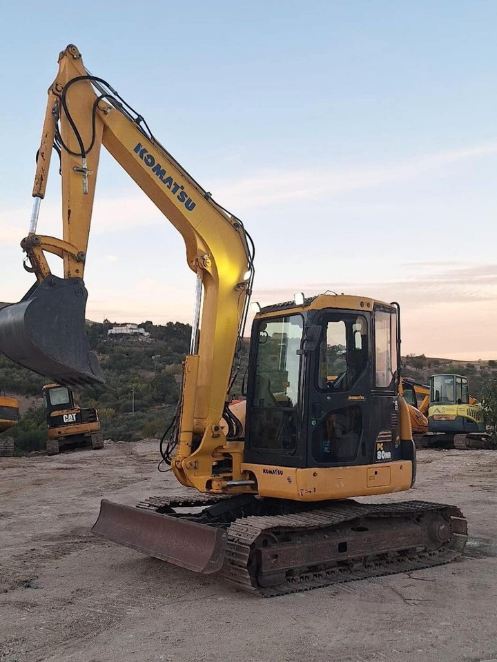 KOMATSU PC80 - Μίνι εκσκαφέας: φωτογραφία 1 KOMATSU PC80 - Μίνι εκσκαφέας: φωτογραφία 1