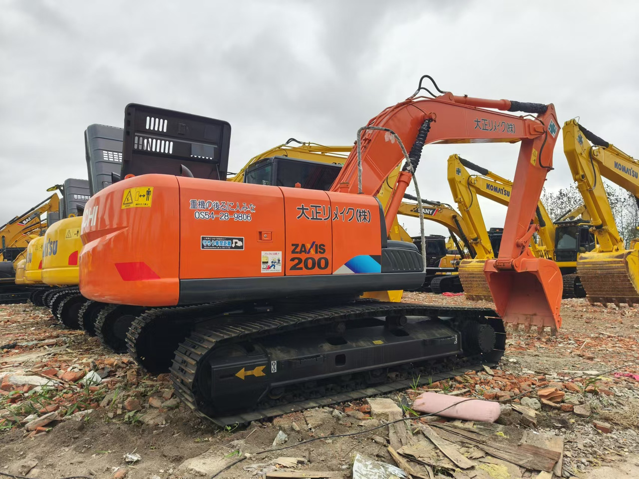 HITACHI ZX200 - Ερπυστριοφόρος εκσκαφέας: φωτογραφία 5 HITACHI ZX200 - Ερπυστριοφόρος εκσκαφέας: φωτογραφία 5