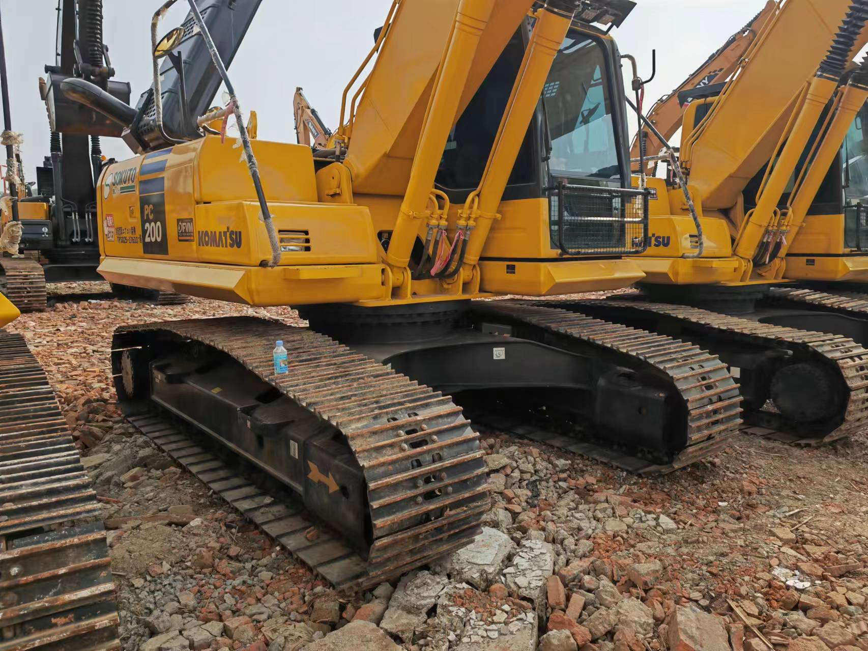 Ερπυστριοφόρος εκσκαφέας KOMATSU PC200: φωτογραφία 18