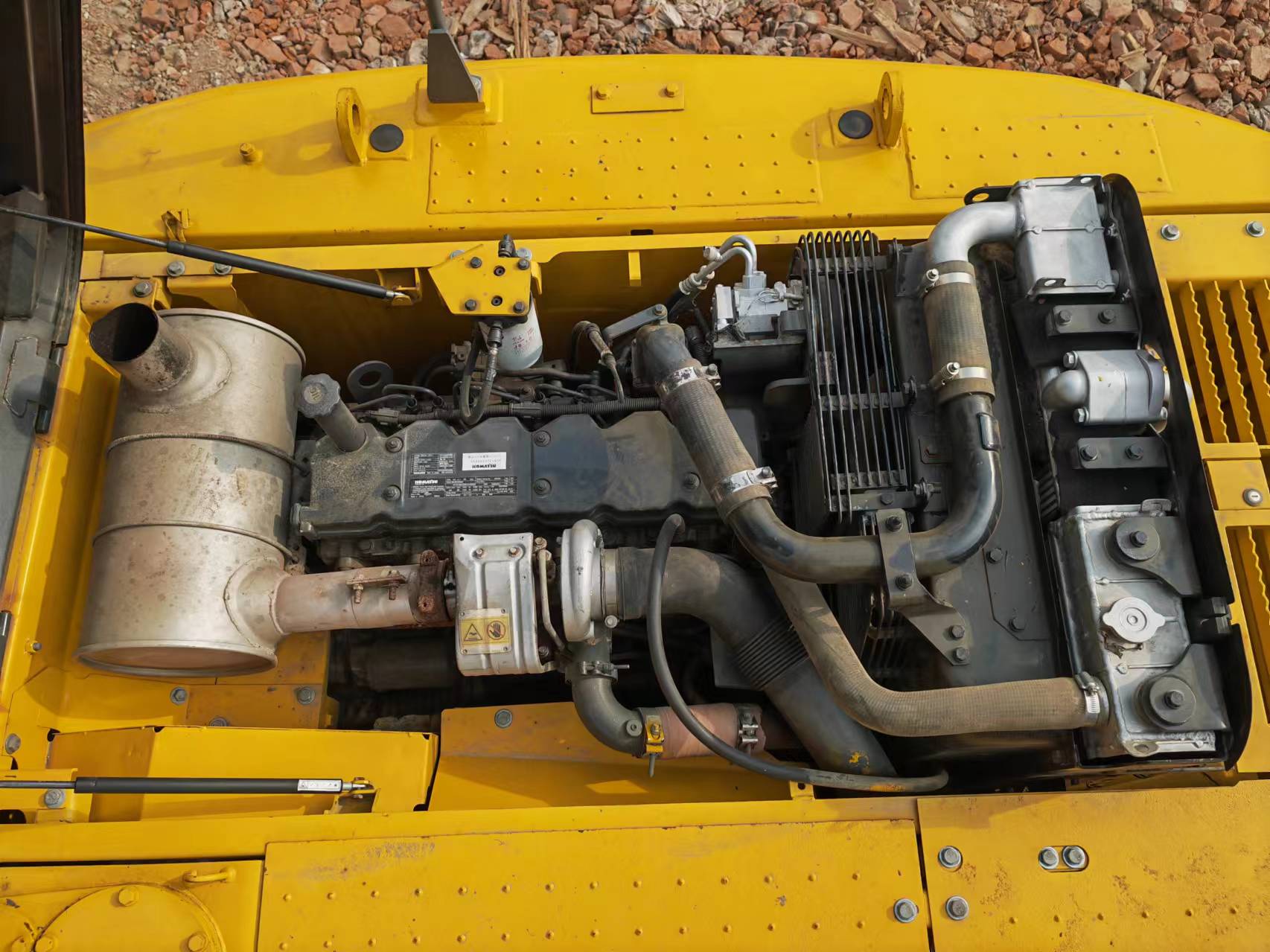 Ερπυστριοφόρος εκσκαφέας KOMATSU PC200: φωτογραφία 8