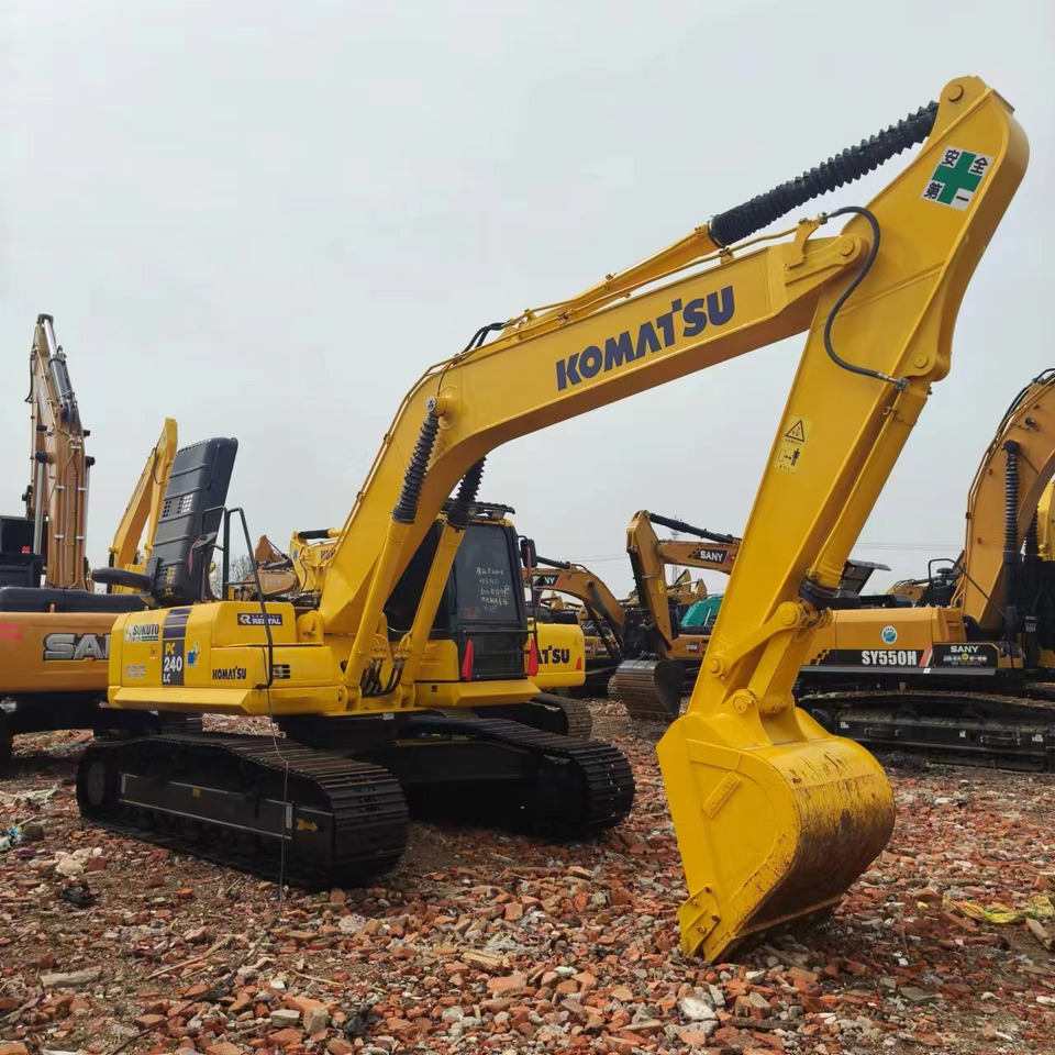 KOMATSU PC240LC - Ερπυστριοφόρος εκσκαφέας: φωτογραφία 4 KOMATSU PC240LC - Ερπυστριοφόρος εκσκαφέας: φωτογραφία 4