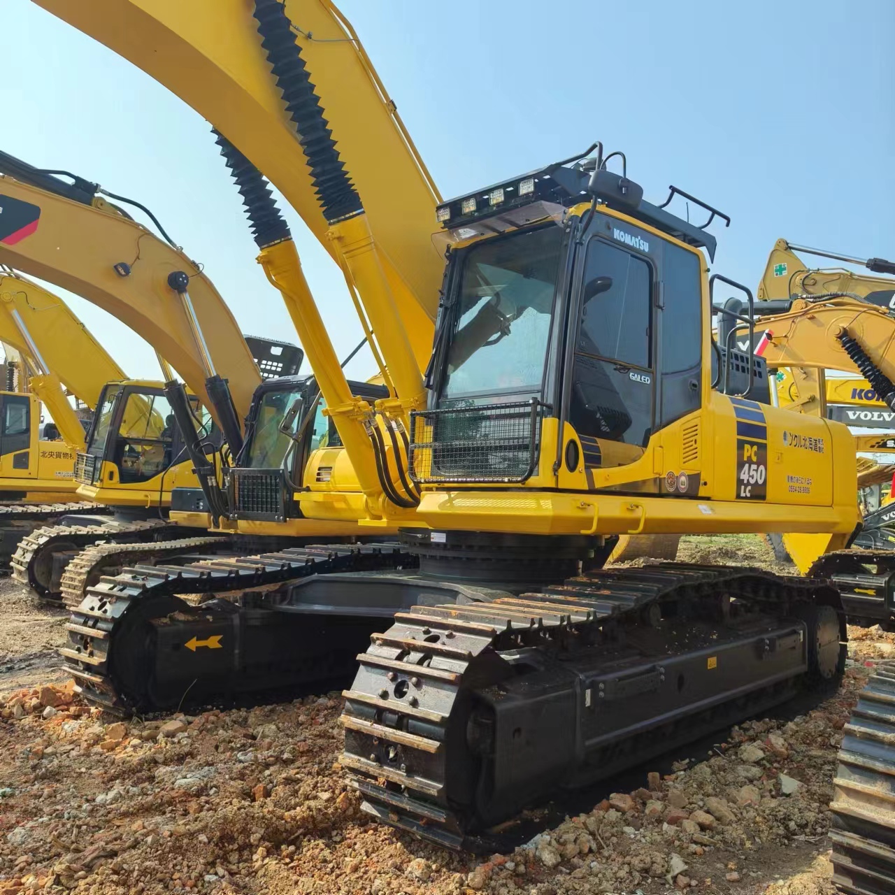 KOMATSU PC450 - Ερπυστριοφόρος εκσκαφέας: φωτογραφία 3 KOMATSU PC450 - Ερπυστριοφόρος εκσκαφέας: φωτογραφία 3
