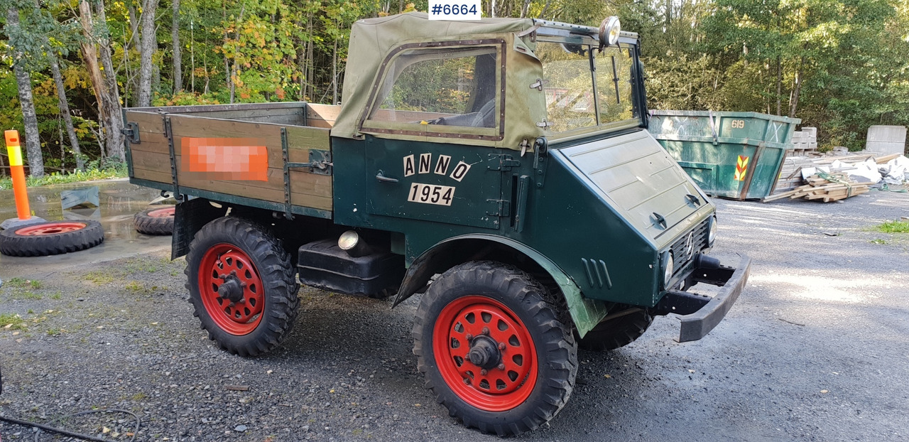 1952 Unimog Typ 2010 - Φορτηγό με ανοιχτή καρότσα: φωτογραφία 1 1952 Unimog Typ 2010 - Φορτηγό με ανοιχτή καρότσα: φωτογραφία 1
