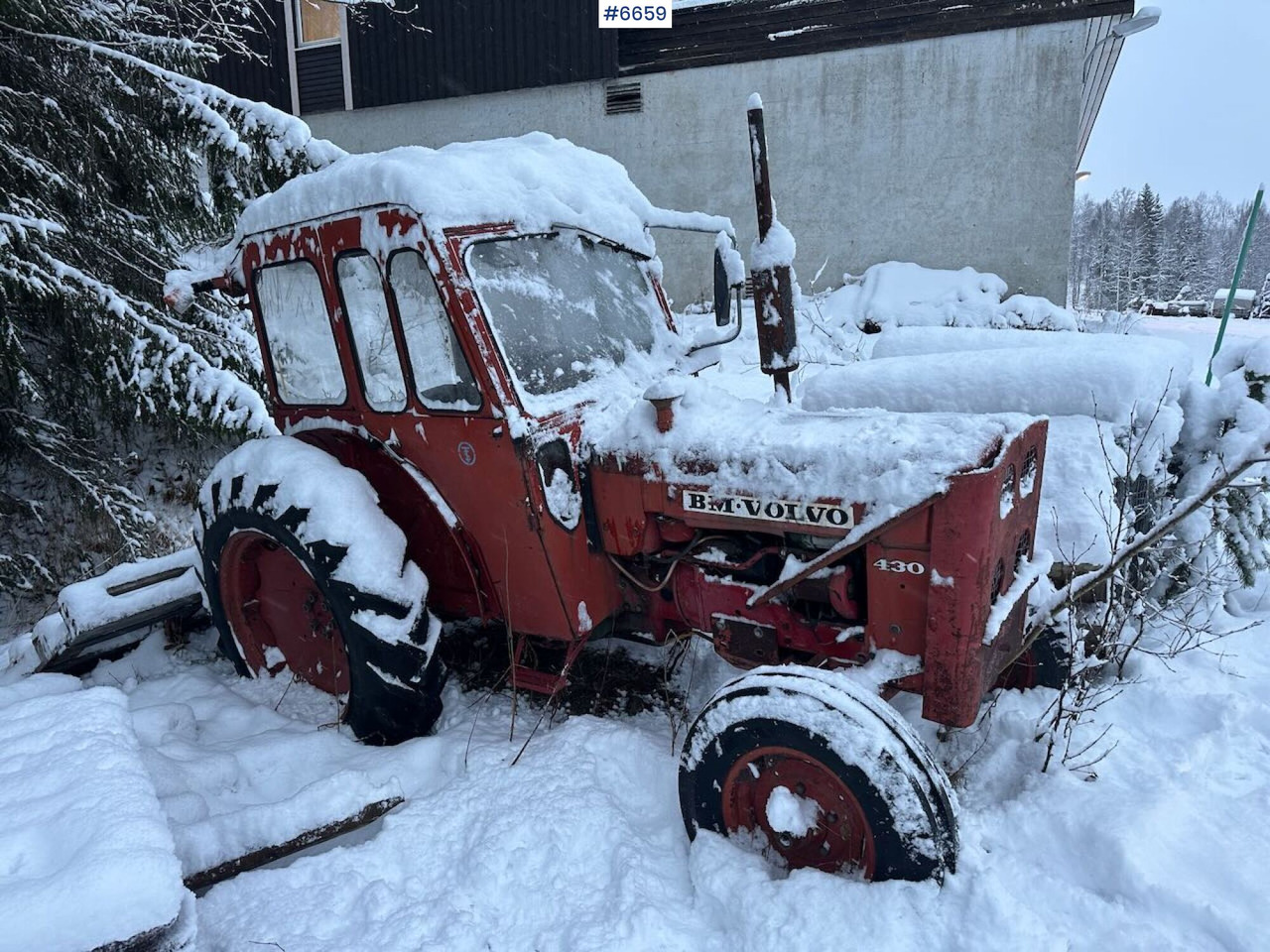 1971 Volvo BM 430 tractor. - Τρακτέρ: φωτογραφία 1 1971 Volvo BM 430 tractor. - Τρακτέρ: φωτογραφία 1