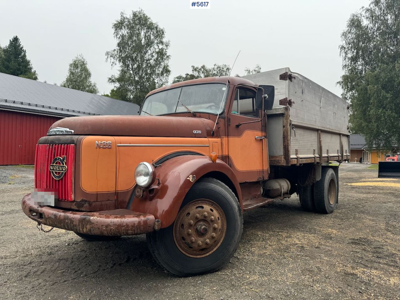 1971 Volvo N86 - Φορτηγό με ανοιχτή καρότσα: φωτογραφία 1 1971 Volvo N86 - Φορτηγό με ανοιχτή καρότσα: φωτογραφία 1