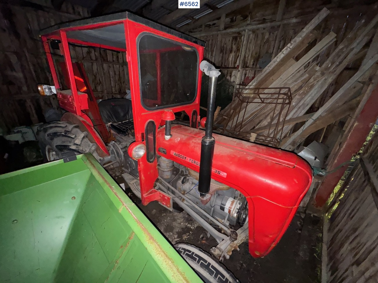 1976 Massey Ferguson 35. - Τρακτέρ: φωτογραφία 2 1976 Massey Ferguson 35. - Τρακτέρ: φωτογραφία 2