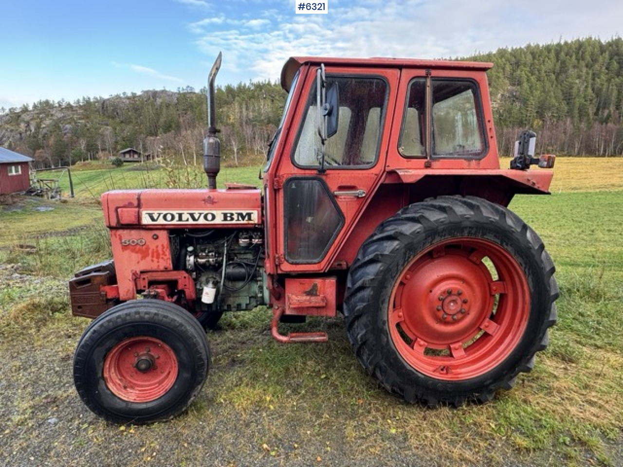 1977 Volvo BM 500 tractor - Τρακτέρ: φωτογραφία 1 1977 Volvo BM 500 tractor - Τρακτέρ: φωτογραφία 1