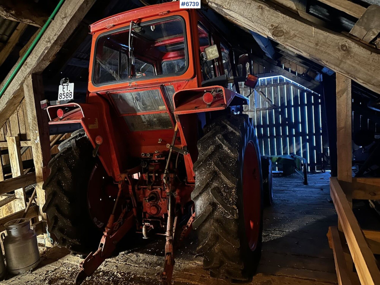 1978 Volvo BM 500 traktor m/ front loader. - Τρακτέρ: φωτογραφία 4 1978 Volvo BM 500 traktor m/ front loader. - Τρακτέρ: φωτογραφία 4