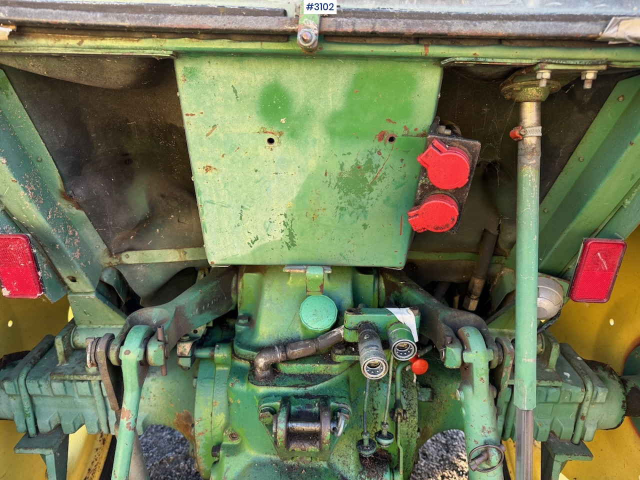 Τρακτέρ 1981 John Deere 1140 Synchron with front loader: φωτογραφία 34