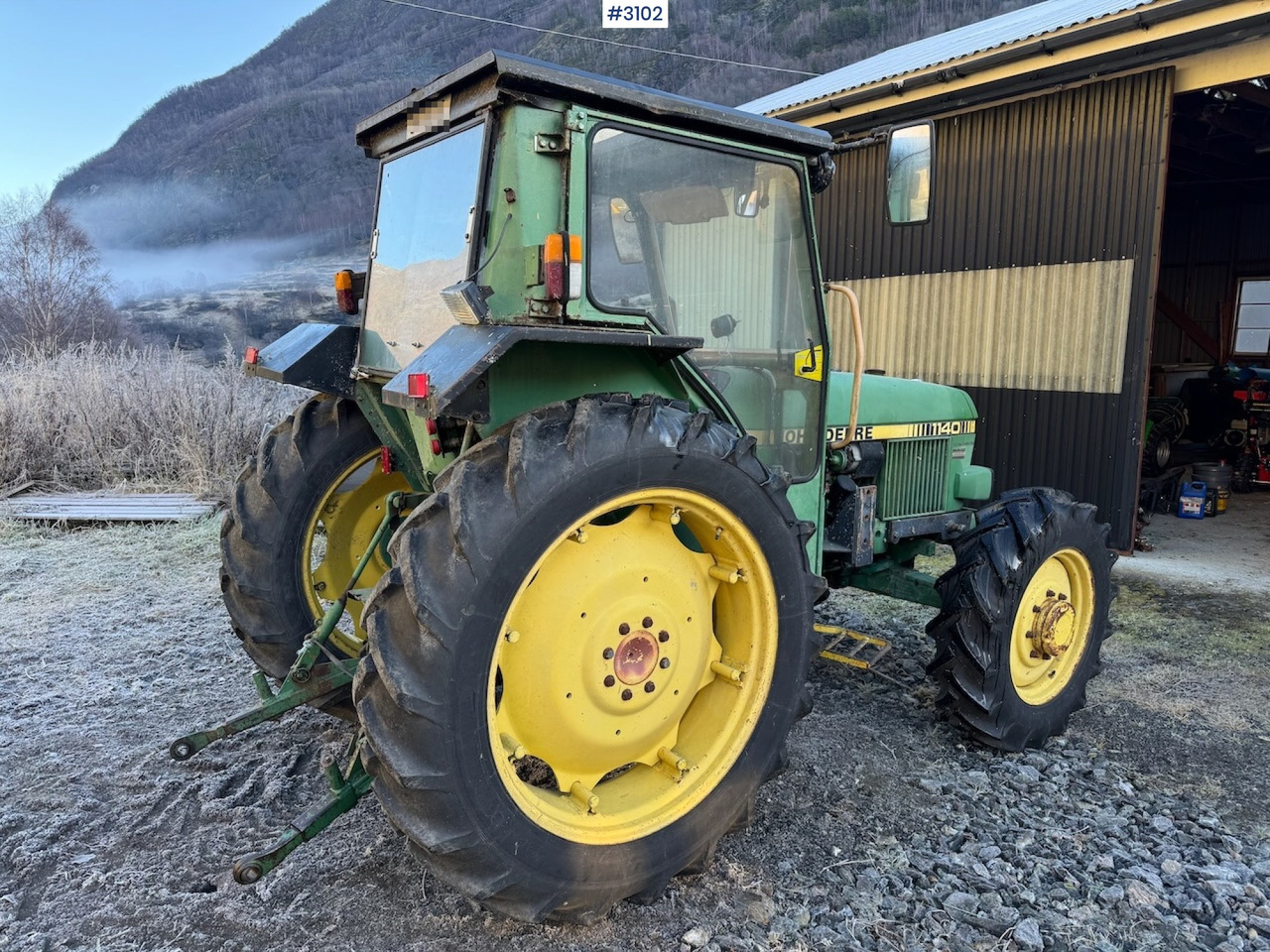 Τρακτέρ 1981 John Deere 1140 Synchron with front loader: φωτογραφία 6