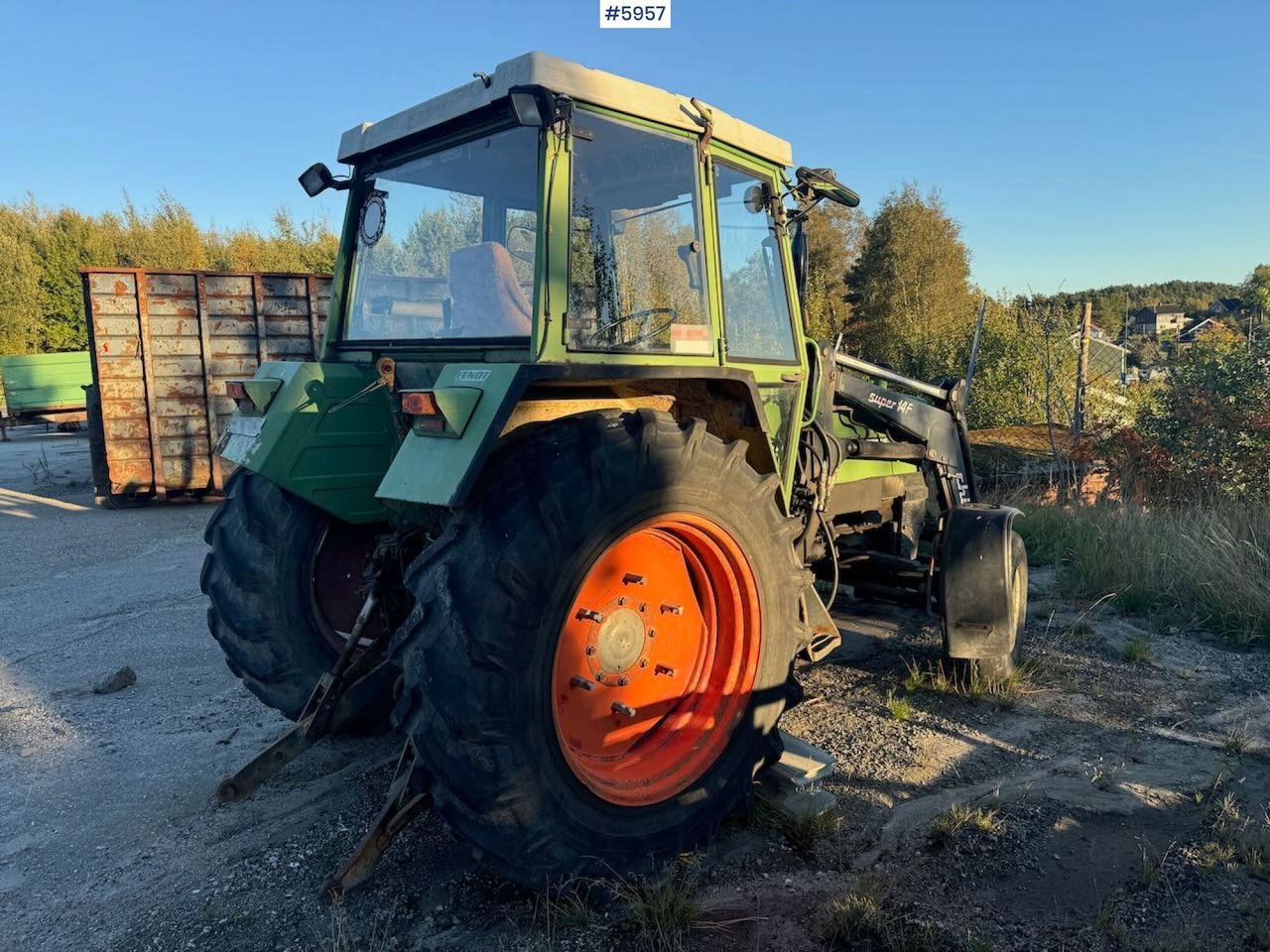 1982 Fendt 306LS 4x2 with front loader - Τρακτέρ: φωτογραφία 3 1982 Fendt 306LS 4x2 with front loader - Τρακτέρ: φωτογραφία 3