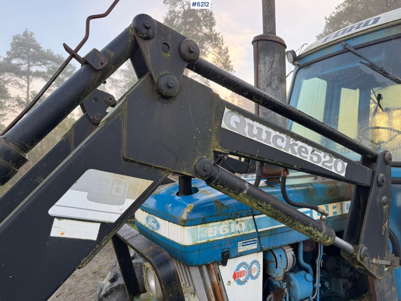 1982 Ford 5610 w/ front loader. - Τρακτέρ: φωτογραφία 3 1982 Ford 5610 w/ front loader. - Τρακτέρ: φωτογραφία 3
