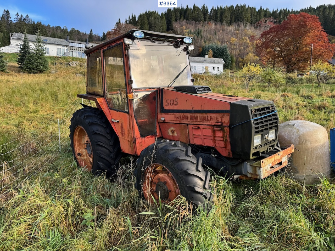 1984 Valmet 505 Turbo. - Τρακτέρ: φωτογραφία 4 1984 Valmet 505 Turbo. - Τρακτέρ: φωτογραφία 4