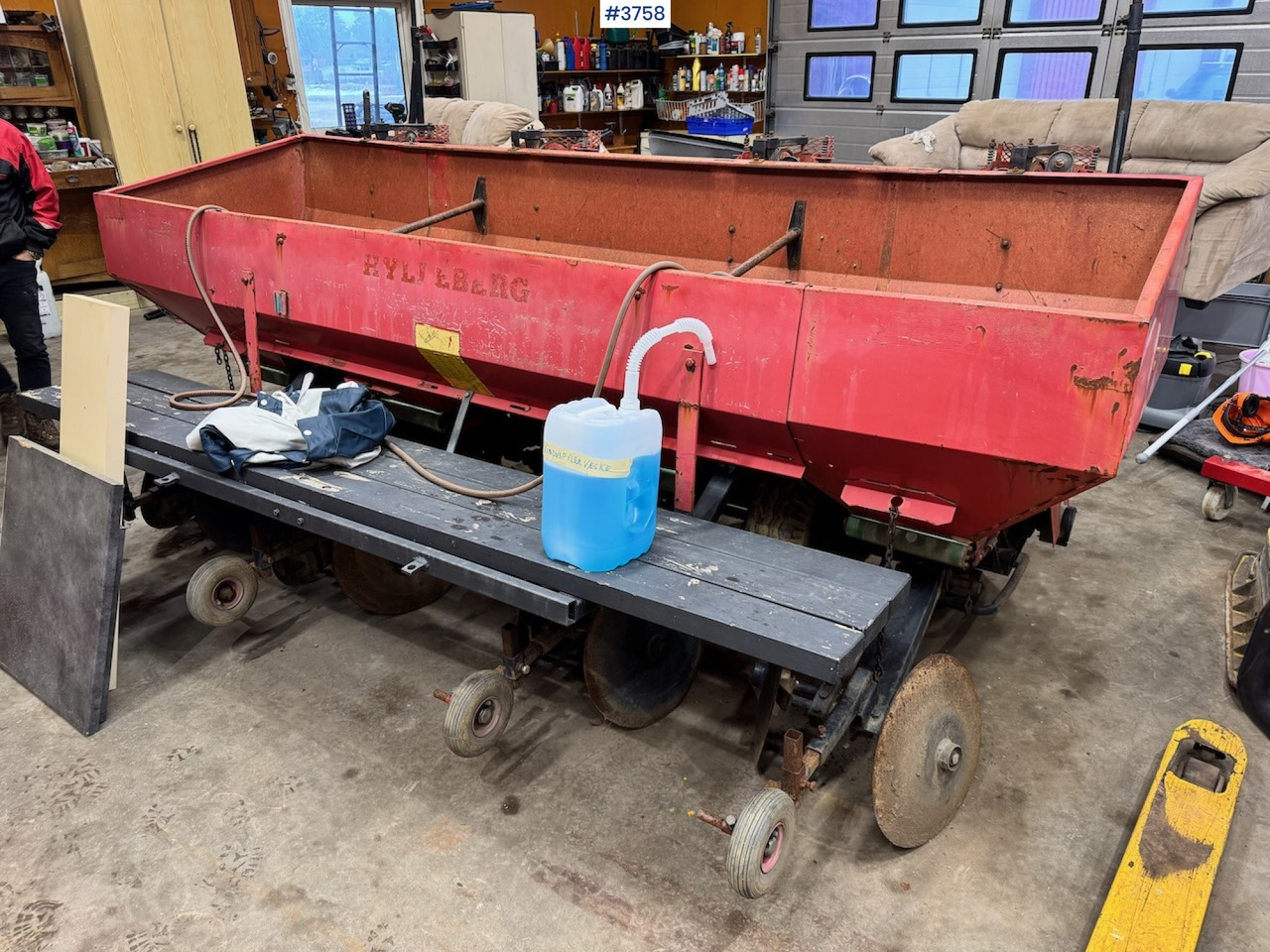 1985 Hylleberg 442 potato planter - Πατατοφυτευτής: φωτογραφία 4 1985 Hylleberg 442 potato planter - Πατατοφυτευτής: φωτογραφία 4