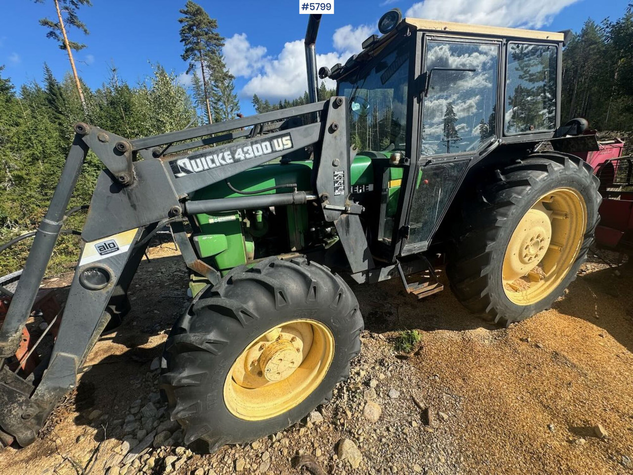 1985 John Deere 2040 4x4 w/ front loader - Τρακτέρ: φωτογραφία 4 1985 John Deere 2040 4x4 w/ front loader - Τρακτέρ: φωτογραφία 4