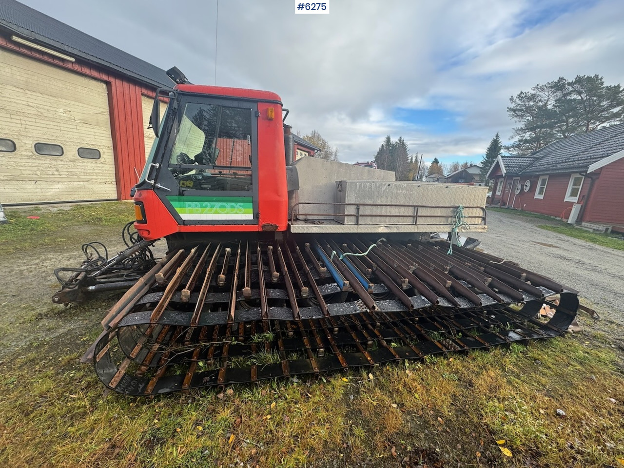 1985 Kässbohrer PB 270DS treadle machine w/ cutters and smoothing board - Κοινοτικο όχημα/ Ειδικό όχημα: φωτογραφία 5 1985 Kässbohrer PB 270DS treadle machine w/ cutters and smoothing board - Κοινοτικο όχημα/ Ειδικό όχημα: φωτογραφία 5