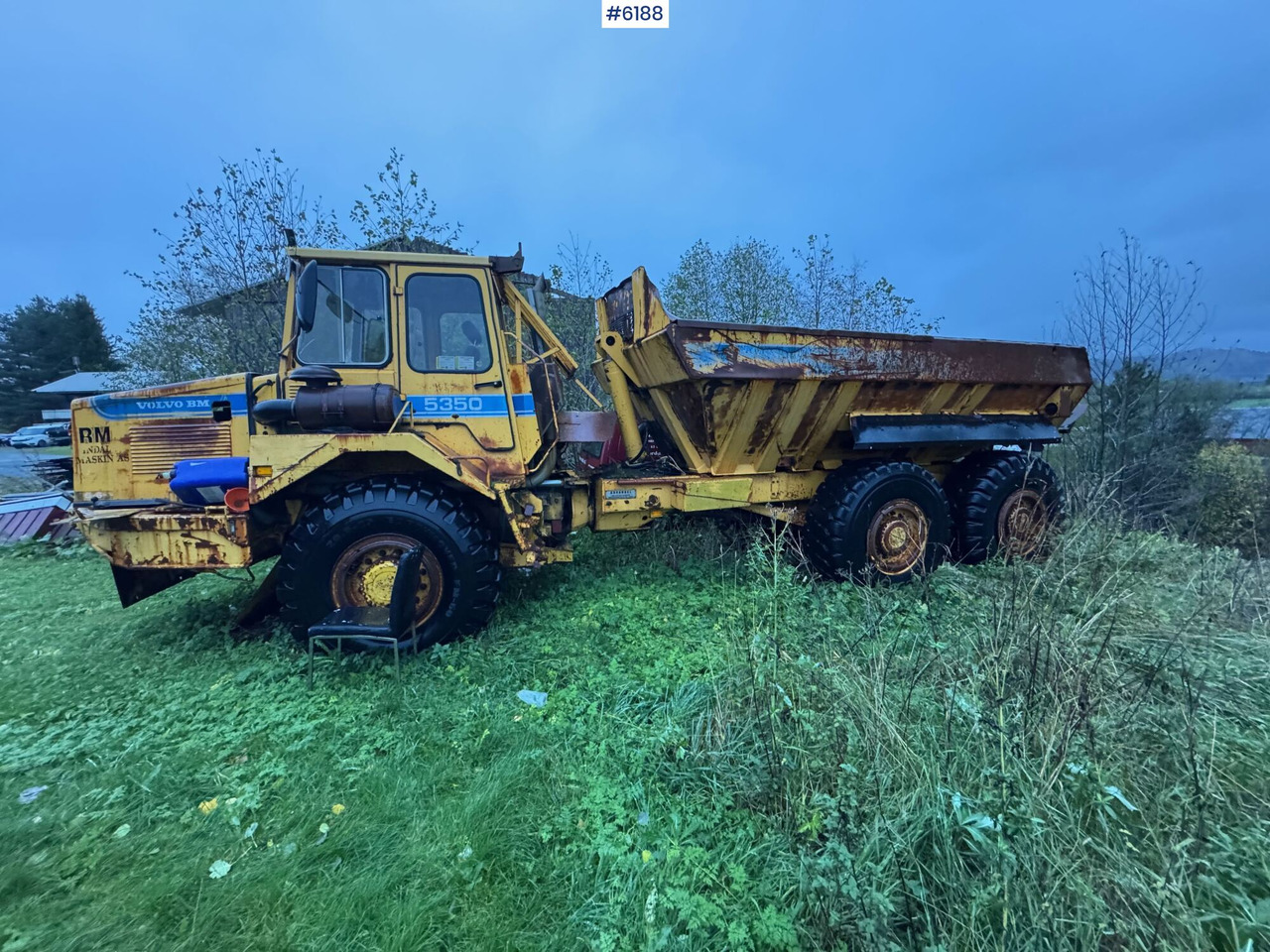 1985 Volvo BM 5350B 6x6 dumper - Αρθρωτό φορτηγό: φωτογραφία 4 1985 Volvo BM 5350B 6x6 dumper - Αρθρωτό φορτηγό: φωτογραφία 4