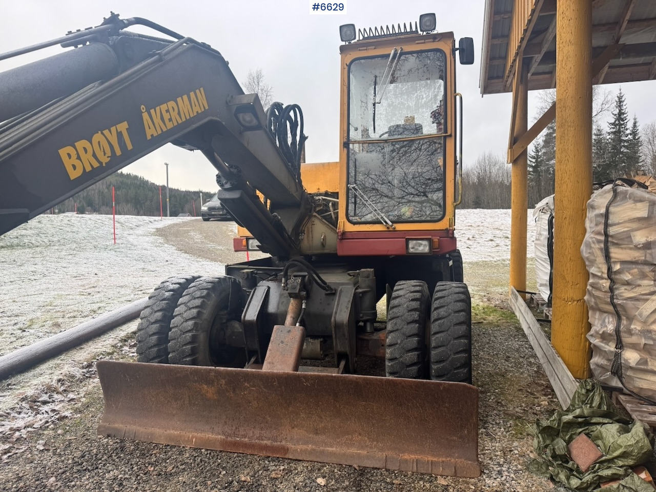 Εκσκαφέας 1987 Åkerman H3M Wheel excavator w/ 4 buckets.: φωτογραφία 12