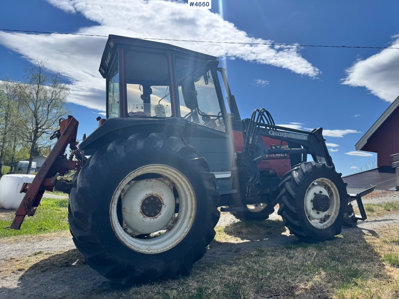 1989 Valmet 455 4x4 w/ Front loader - Τρακτέρ: φωτογραφία 5 1989 Valmet 455 4x4 w/ Front loader - Τρακτέρ: φωτογραφία 5