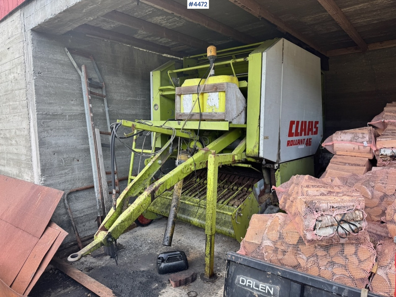 Σανού και κτηνοτροφικά μηχανήματα 1990 Claas Rollant 46 Round Baler: φωτογραφία 1