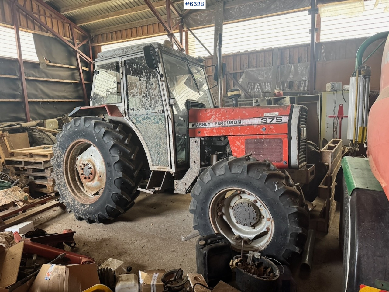 1990 Massey Ferguson 375 4x4 Tractor. - Τρακτέρ: φωτογραφία 1 1990 Massey Ferguson 375 4x4 Tractor. - Τρακτέρ: φωτογραφία 1