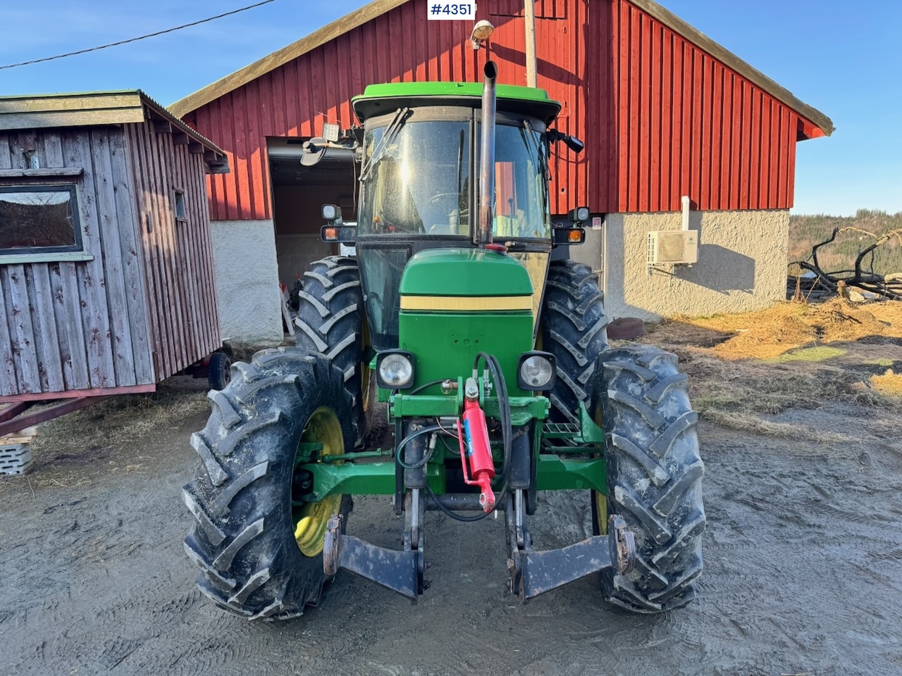 1991 John Deere 2850 4x4 Synchron w/ front hydraulics. - Τρακτέρ: φωτογραφία 3 1991 John Deere 2850 4x4 Synchron w/ front hydraulics. - Τρακτέρ: φωτογραφία 3