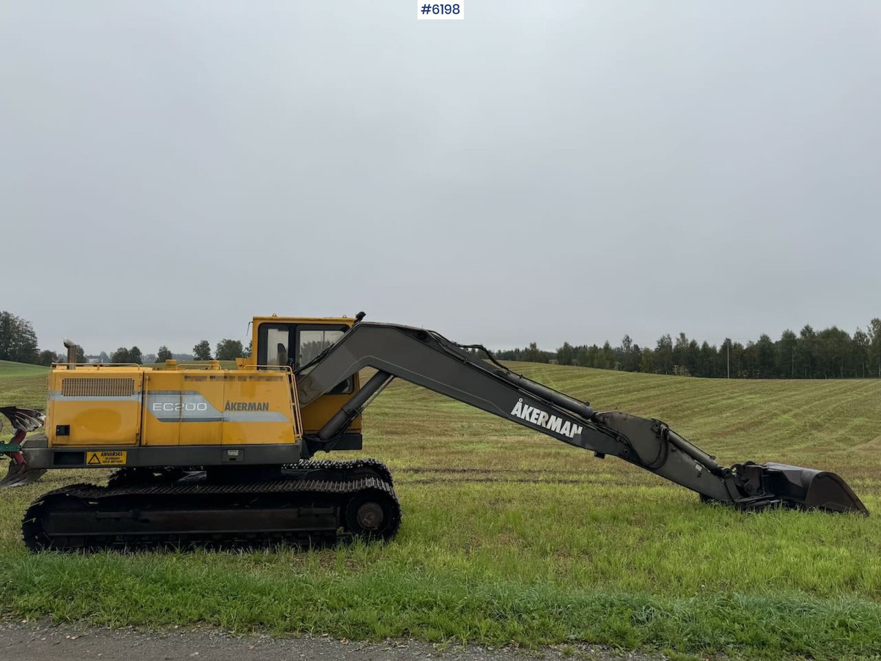 1993 Åkerman EC200 Tracked excavator w/ 2 buckets. New belts and sprocket. - Εκσκαφέας: φωτογραφία 2 1993 Åkerman EC200 Tracked excavator w/ 2 buckets. New belts and sprocket. - Εκσκαφέας: φωτογραφία 2