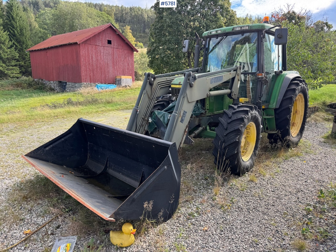 1993 John Deere 6300 w/ front loader and plow plate. - Τρακτέρ: φωτογραφία 2 1993 John Deere 6300 w/ front loader and plow plate. - Τρακτέρ: φωτογραφία 2