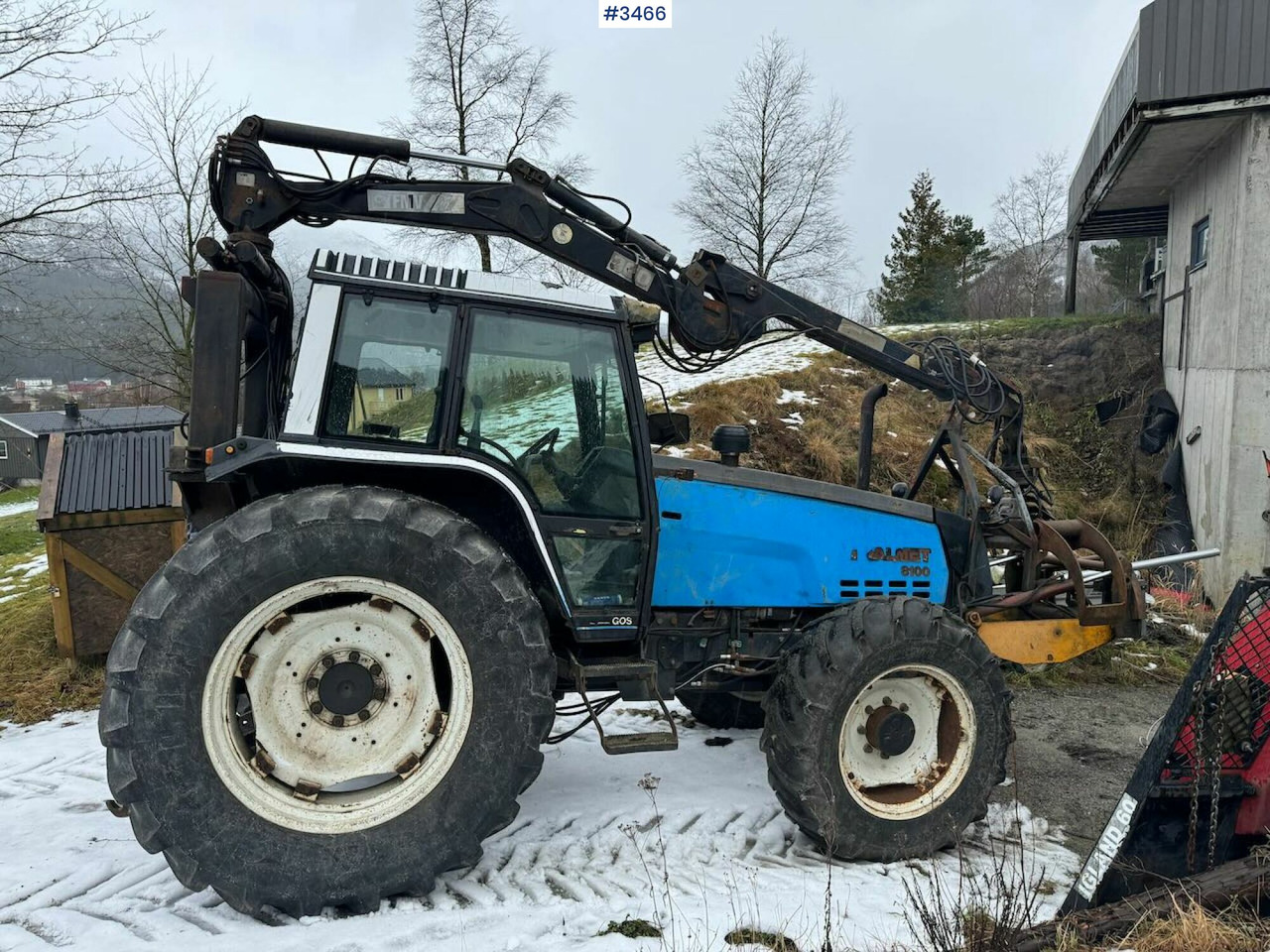 1993 Valmet 8100 m/ Hiab FMV Crane and timber trailer - Τρακτέρ: φωτογραφία 5 1993 Valmet 8100 m/ Hiab FMV Crane and timber trailer - Τρακτέρ: φωτογραφία 5
