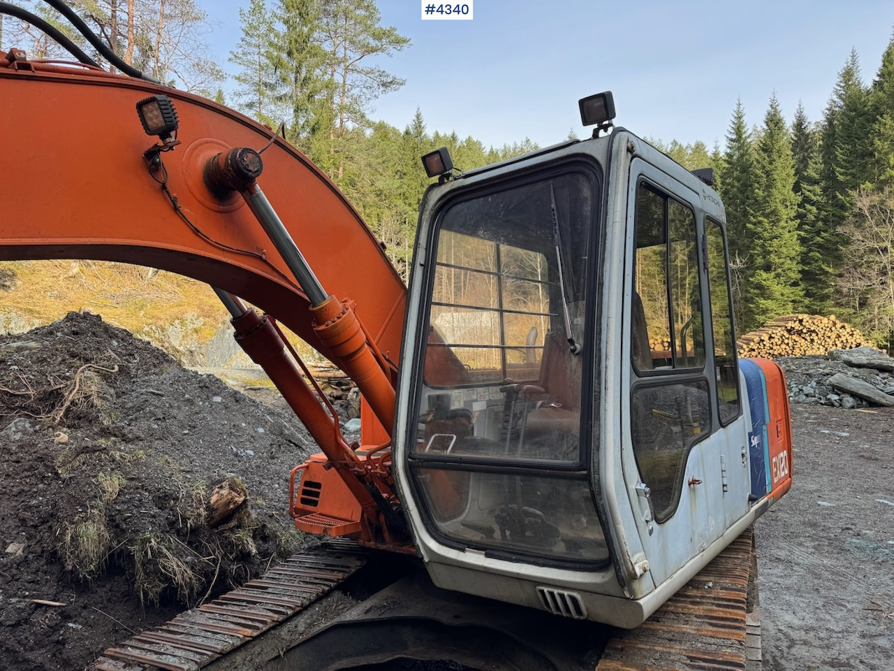 1994 Hitachi EX120-2 - Εκσκαφέας: φωτογραφία 5 1994 Hitachi EX120-2 - Εκσκαφέας: φωτογραφία 5
