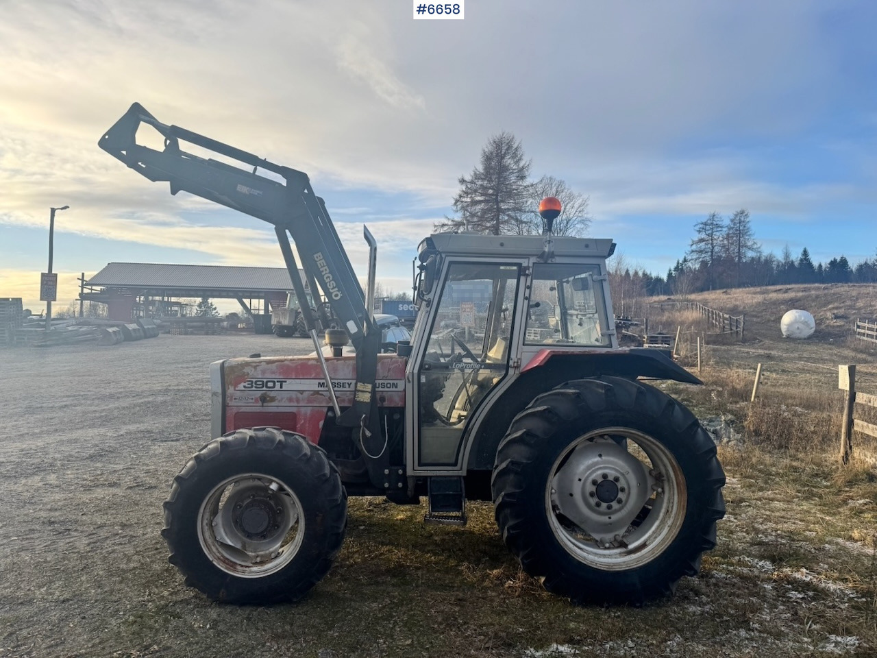 1995 Massey Ferguson 390T w/ Front Loader. - Τρακτέρ: φωτογραφία 3 1995 Massey Ferguson 390T w/ Front Loader. - Τρακτέρ: φωτογραφία 3