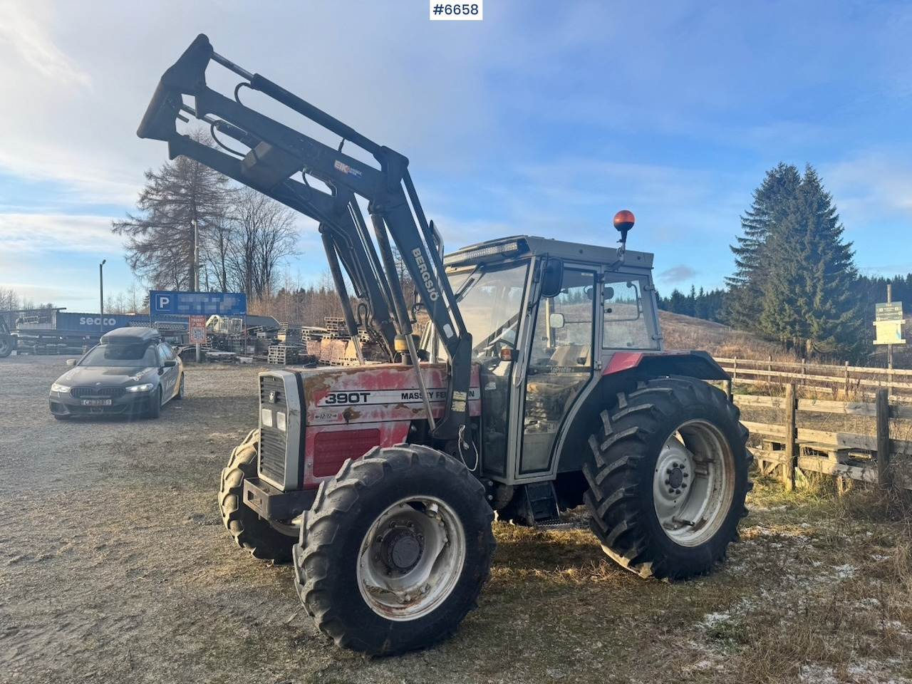 1995 Massey Ferguson 390T w/ Front Loader. - Τρακτέρ: φωτογραφία 2 1995 Massey Ferguson 390T w/ Front Loader. - Τρακτέρ: φωτογραφία 2